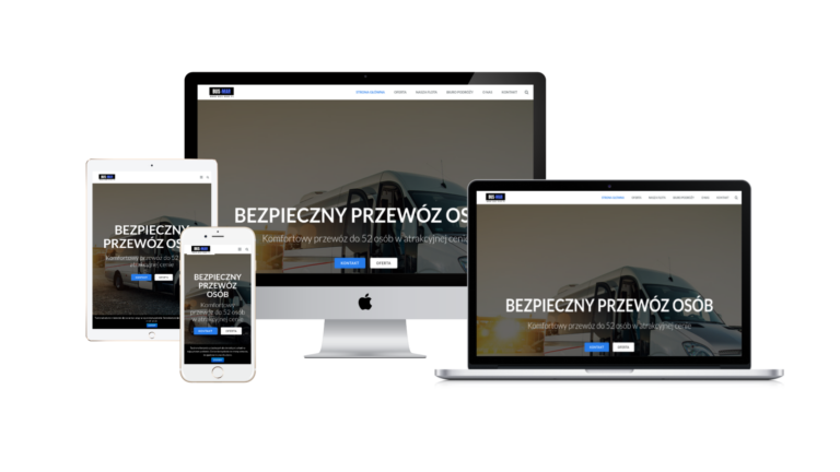 Witryna dla firmy BUS-MAR z Łowicza